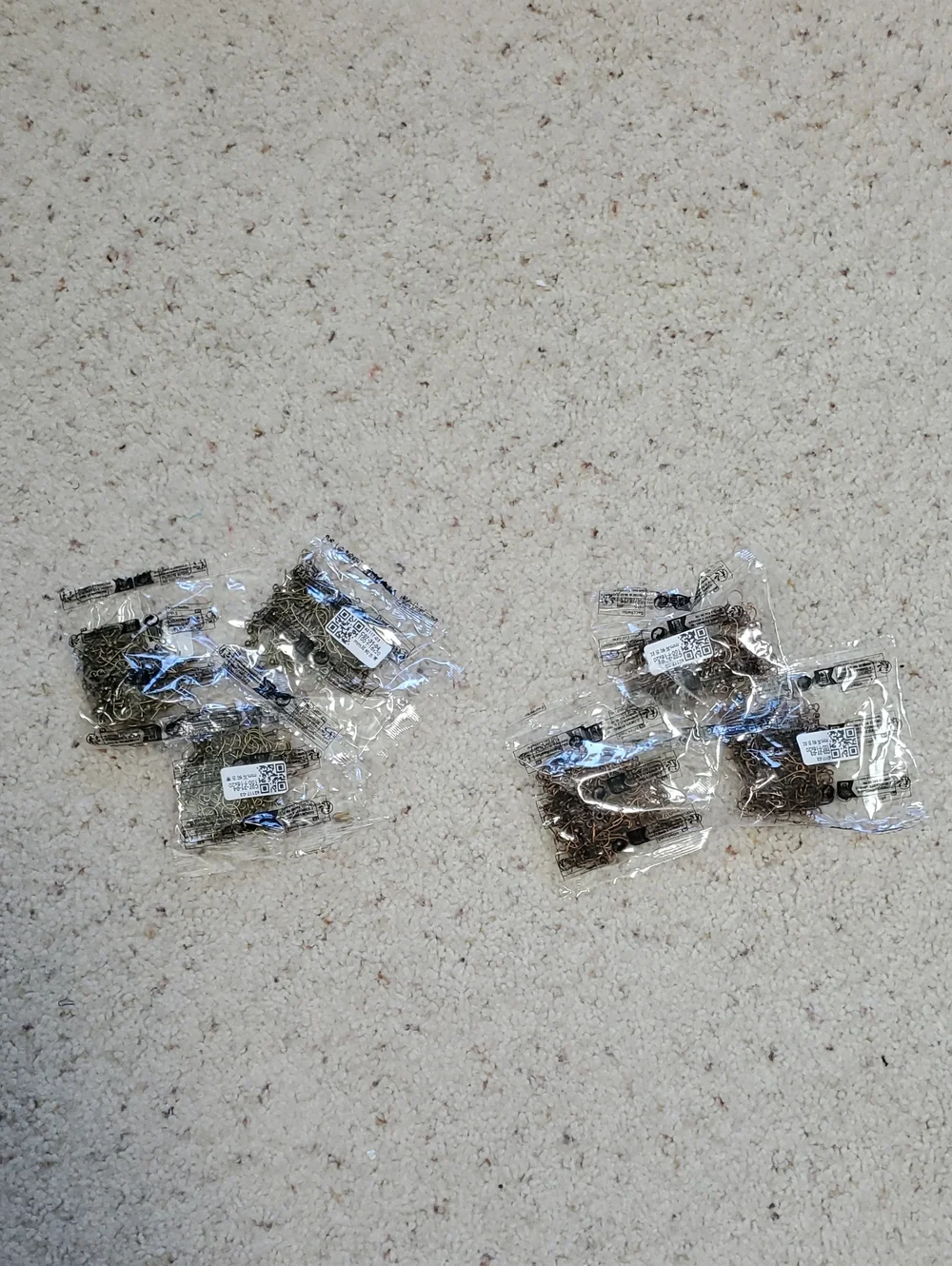 Assorted Metal Earring Packs- Silver and Bronze Tones